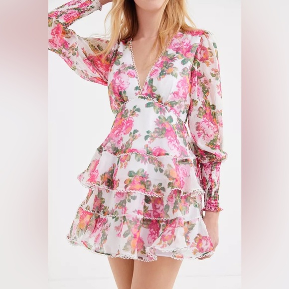 PLUS MKNK MIDI DRESS